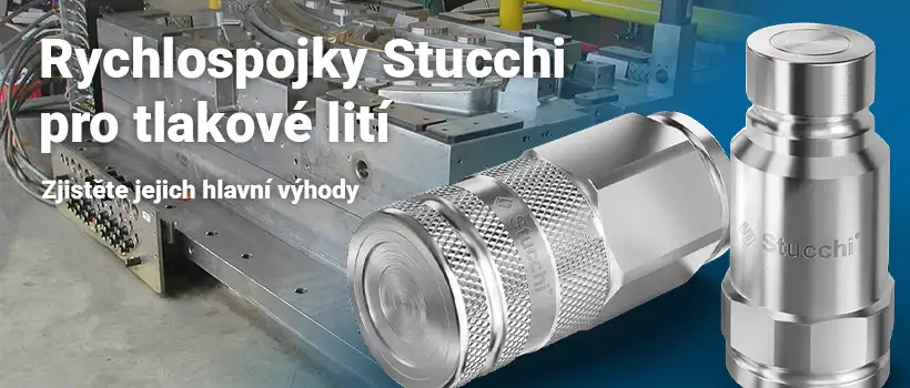 KOVAZ nabízí rychlospojky Stucchi pro tlakové lití