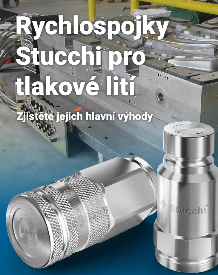 KOVAZ nabízí rychlospojky Stucchi pro tlakové lití