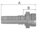 D2 koncovky CES přímé série V4 ParLok Parker