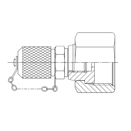 TTP4ML - hydraulický zkušební konektor O-Lok