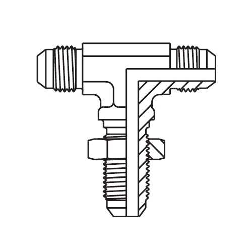 WJTX - hydraulická ET spojka panelová Triple-Lok® 37°