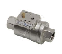 Pneumatický zavřený ventil ovládaný vzduchem/elektricky G1 1/2&quot;vni^40mm