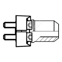 Hydraulický navařovací adaptér příruby 1/2&quot;, O-kroužek, 345 bar, trubka 15x2,0mm